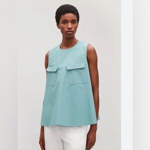 COS Poplin A-Line Top